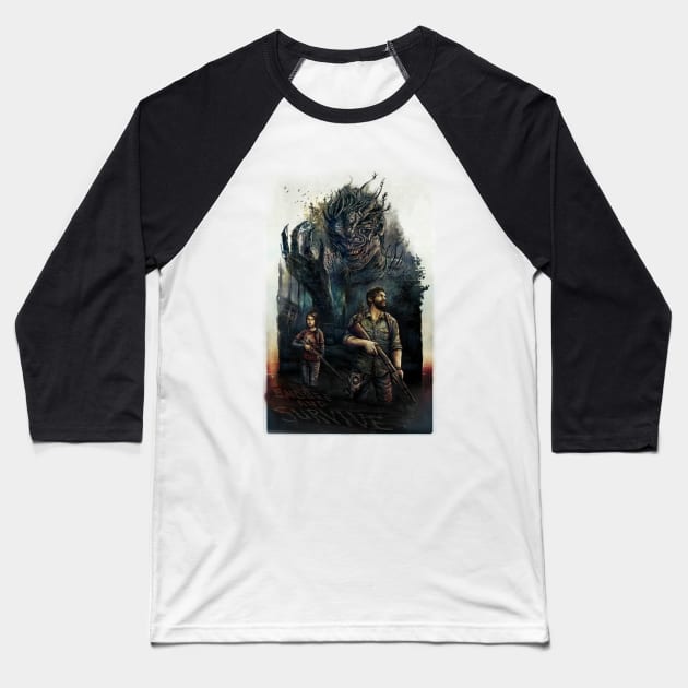 The Last Of Us Baseball T-Shirt by bohater13